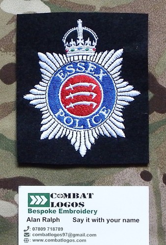 Essex embroidered police - embroidered,