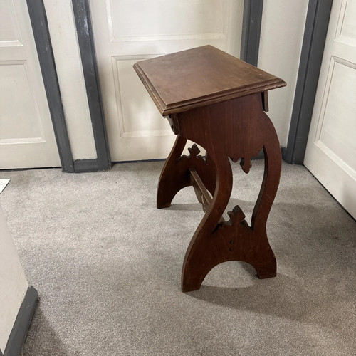 Vintage solid oak prie dieu - vintage,