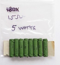 Vintage Capacitors 15 ohms 5