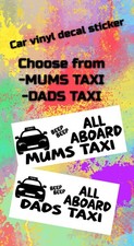 MUMS TAXI or DADS  TAXI Funny