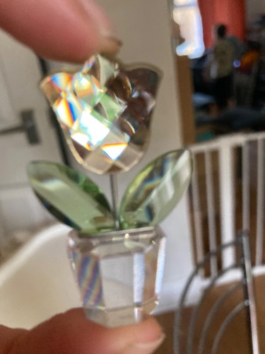 Small swarovski happy flower - small,