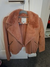 River Island Pink Faux Fur