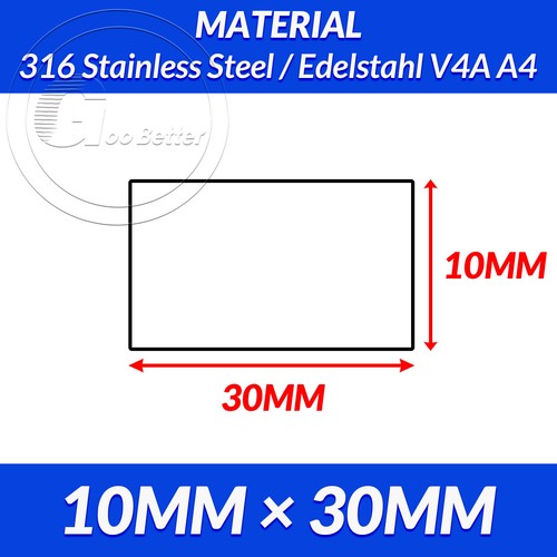 316 stainless steel - a4, flat