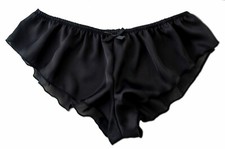 Silky Satin MICRO FRENCH KNICKERS  panties sexy Lingerie sexy Black + Colours