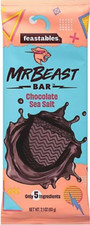 Mr Beast Bars Feastables Milk Chocolate Sea Salt 5 Pack As Seen On Tik Tok