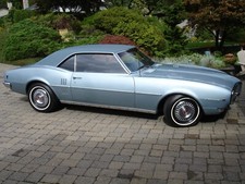 1967 Pontiac Firebird blue |