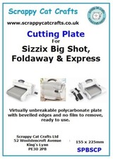Scrappy Cat Cutting Plate for Big Shot, Express, Foldaway - SPBSCP