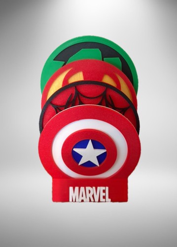 Marvel themed coasters and - coasters,