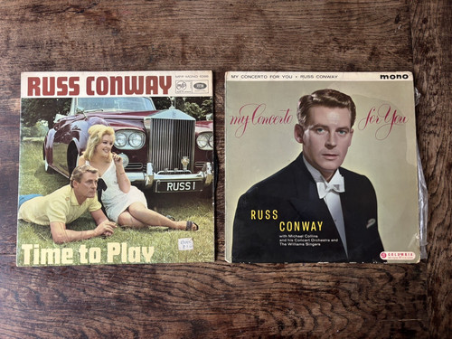 Russ conway albums - 2x, 12"