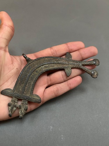 Double crocodile pendant motif - pendant,