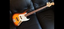Fender 60th Anniversary Sunburst Orange Jazz Bass Guitar