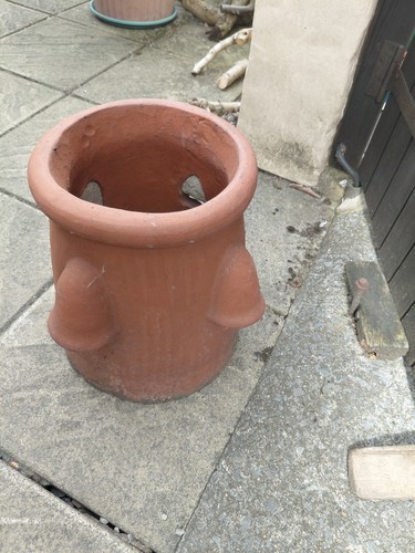 Terracotta chimney pots - chimney,