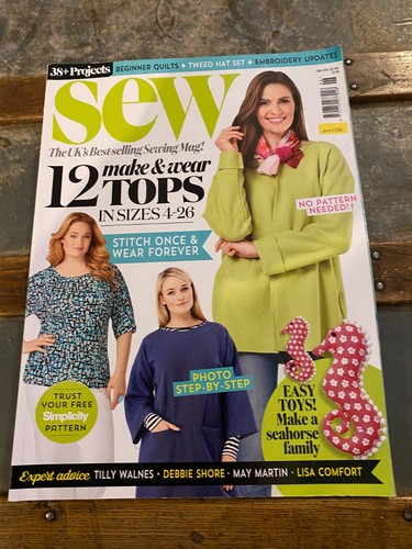 Sew magazine sewing mag issue - magazine,