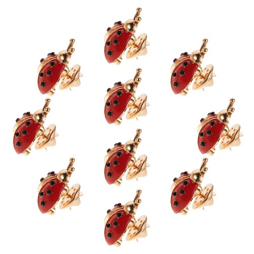 Ladybug insect brooch pin - insect,