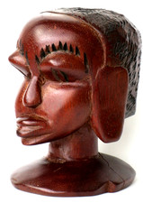 Vintage Carved Wooden African