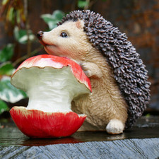 Hedgehog With Apple Garden