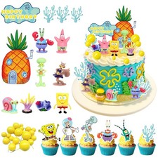 39 PCS SpongeBob Cake