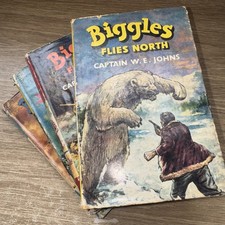 Set of 4 Biggles Books Hampton