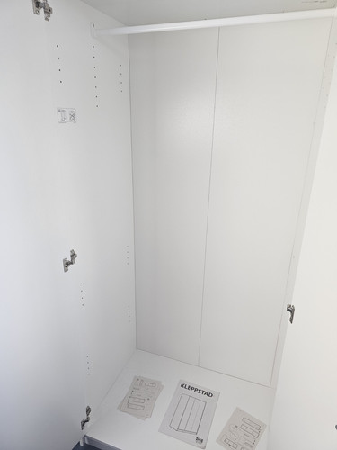 Ikea kleppstad white - white, 3