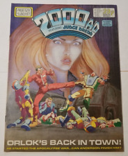 2000AD w/ Judge Dredd prog #529 VF/NM (July 4 1987, IPC UK) Orlok's Back in Town