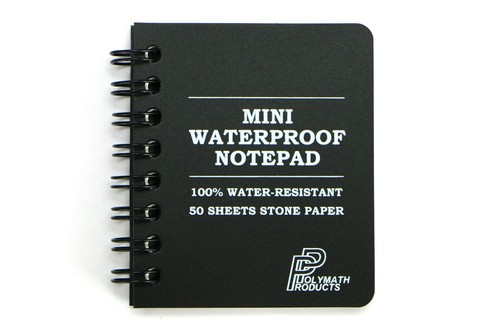 Mini waterproof notepad all - mini,