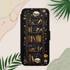 SKULL GOTHIC BOOKISH PHONE