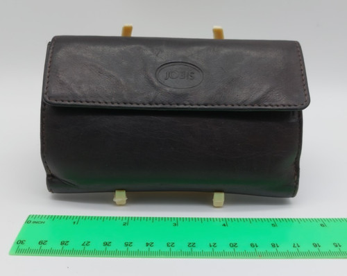 Jobis brown leather purse - brown,