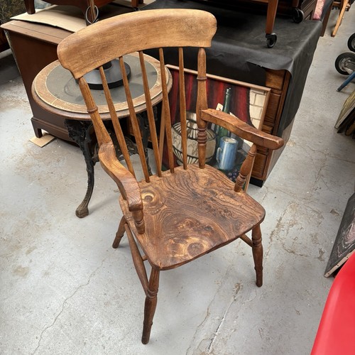 Antique victorian elm beech - victorian,