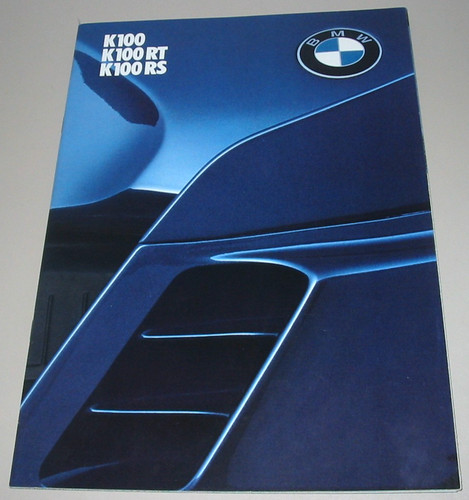 Brochure motorcycle bmw 100 - bmw,