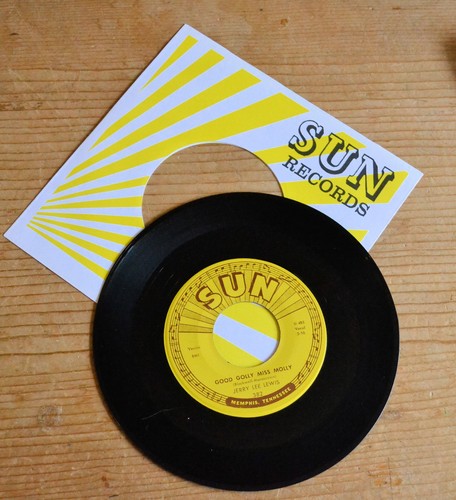 Sun records vinyl jerry - sun, 45: