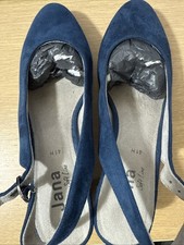 Jana Soft Line Navy Suede