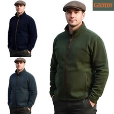 Game Mens Stanton Country Fleece Jacket | Hunting Fishing Shooting Casual Coat