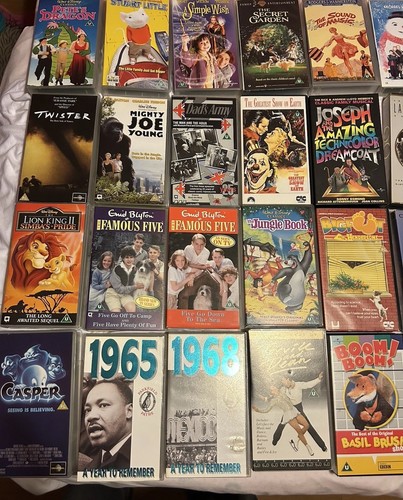 Vhs videos for 8 - 1,