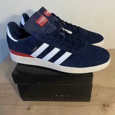 Adidas Busenitz Navy Suede Red