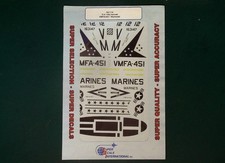 SuperScale Decals 1/32 32114: F/A-18A Hornet VMFA-451 Warlords