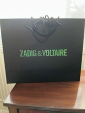 ZADIG &VOLTAIRE Paper Gift  Bag 38x30x14 Cm