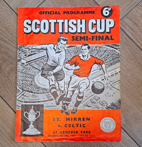 Official programme mirren v - programme, st