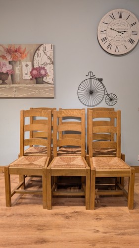 Set solid oak farmhouse - solid,