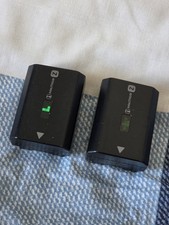 2x Genuine Sony NP-FZ100