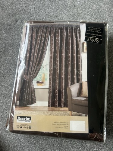 Dunelm fully lined - lined, curtains