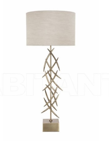 Astley gold table lamp base - astley,