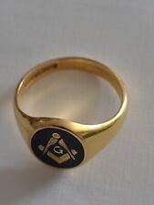 9carat Masonic Ring