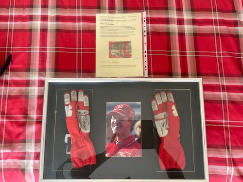 Michael schumacher gloves - michael,