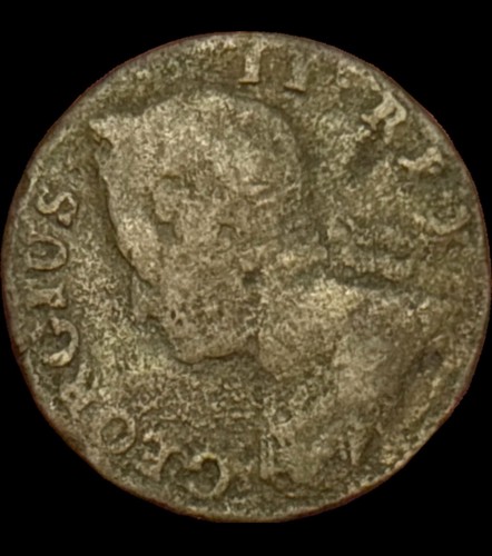1745 george half - ii, penny