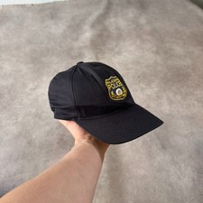 Philadelphia Police Baseball Hat Mens Small Embroidered Flex Fit Cap Black