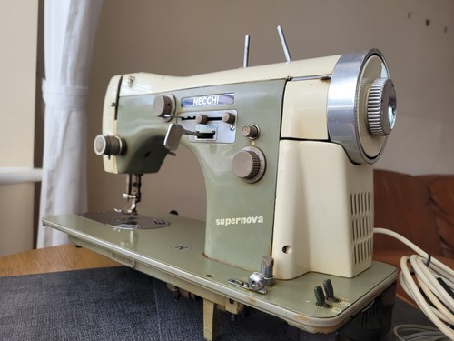 Vintage 1950s necchi supernova - vintage,