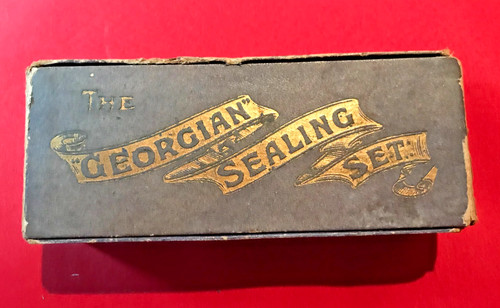 Vintage georgian sealing - sealing, set