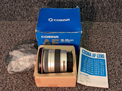 Cosina 35mm 5 mc - f3.5-4.5, af