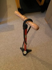 Silca Pista Floor Pump In Red 