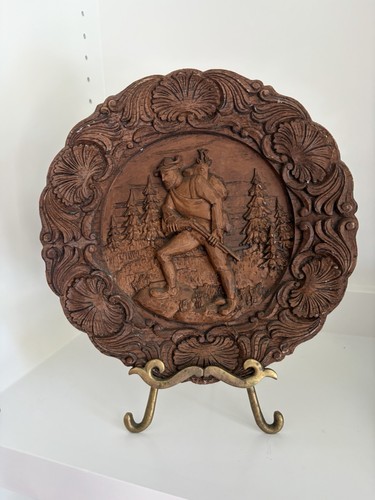 Vintage syroco style faux wood - syroco,